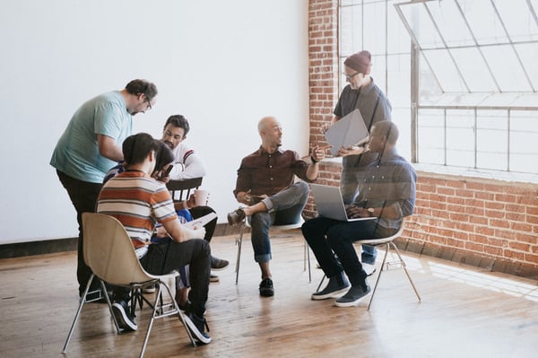 Have employees work closely with each other and recognize achievements.
