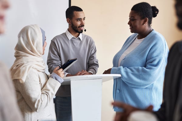 Training sessions can help drive engagement
