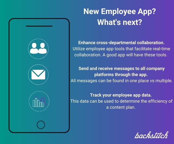 What should your organization use your employee app for?