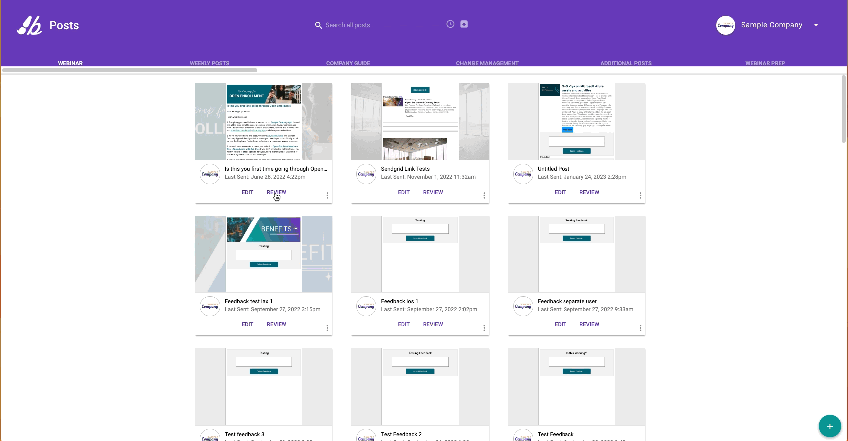 KB click download metrics