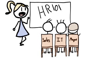 Teaching HR to Sales, IT and Management