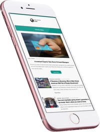 Mobile employee newsletter