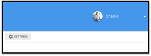 Go to settings