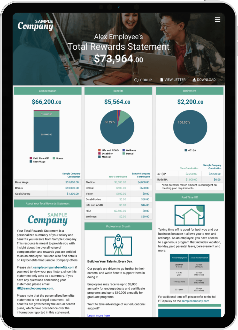 backstitch - Total Rewards Communications